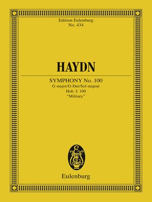 cover image of Symphony No. 100 G major, "Military"
